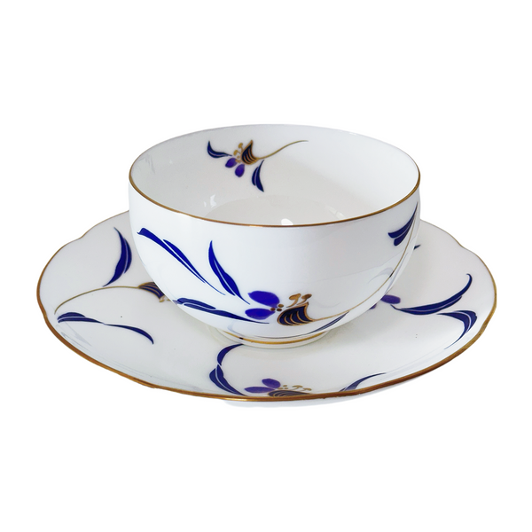 Yamaka Bone China Violet Tea Cup 8.8cm